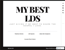 Tablet Screenshot of mybestlds.com